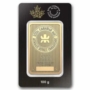 100g RCM Gold Bar