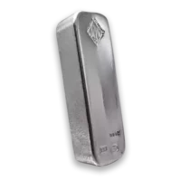 100oz Johnson Matthey Silver Bar