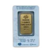 1oz PAMP Gold Bar - Suisse Repeater