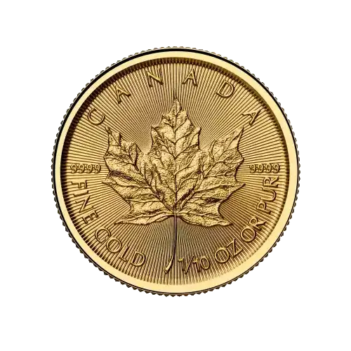 2026 1/10oz Canadian Gold Maple Leaf