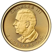 2026 1/10oz Canadian Gold Maple Leaf