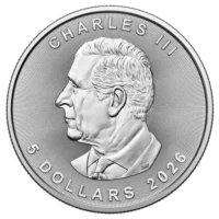 2026 1oz Canadian Silver Maple Leaf