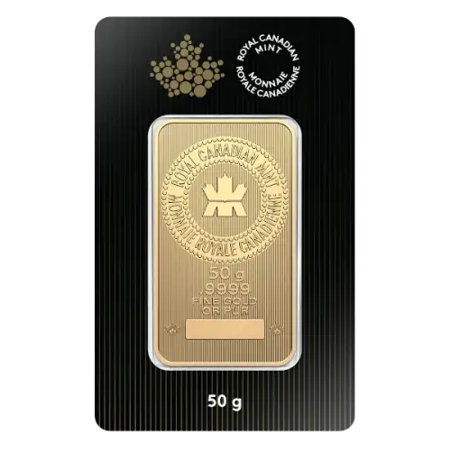 50g RCM Gold Bar