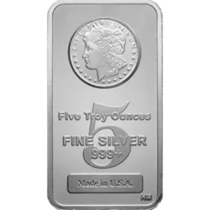 5oz Generic Silver Bar