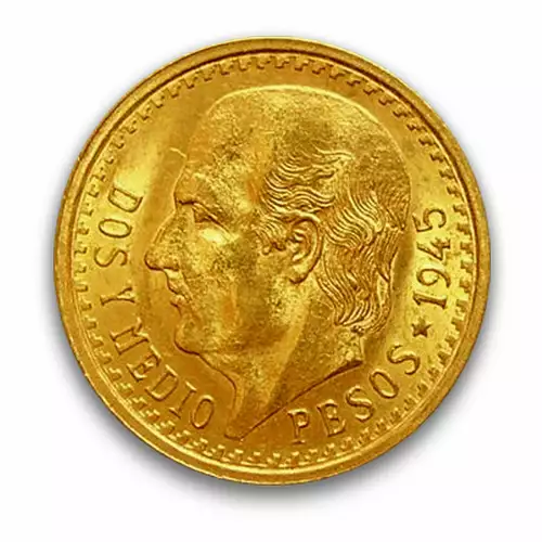 Mexico 2.5 Peso Gold Coin