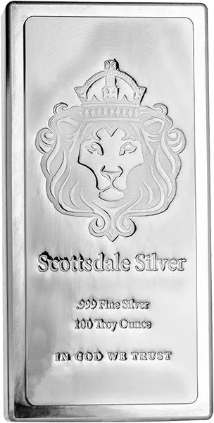 100oz Germania Mint Silver Bar